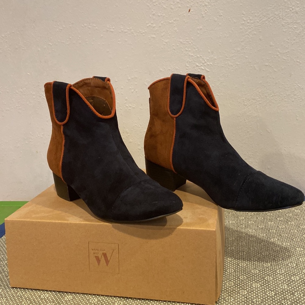 Vanessa Wu ankle booties from Anthropologie.